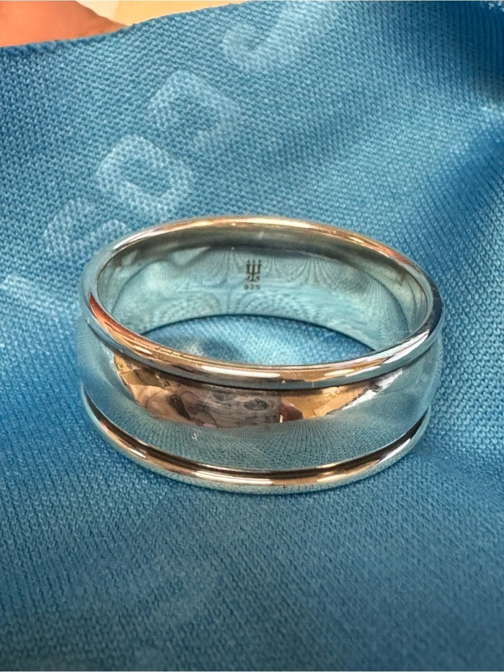 James Avery polished silver